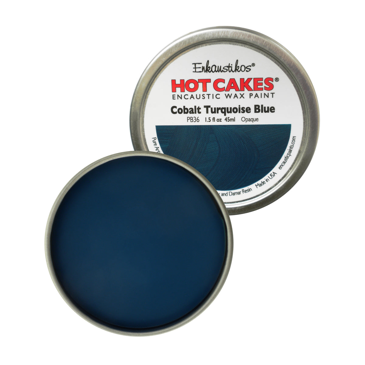 Cobalt Turquoise Blue Hot Cakes