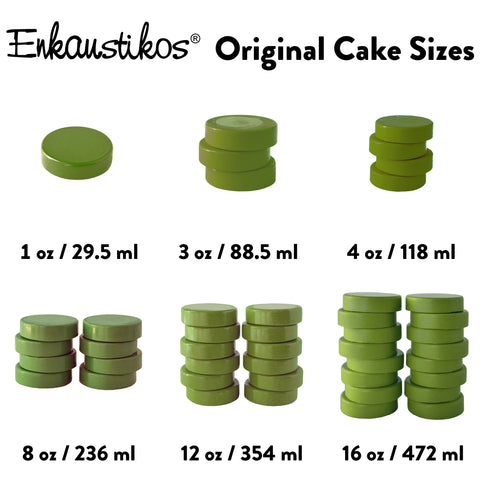 Bismuth Green Original Cakes
