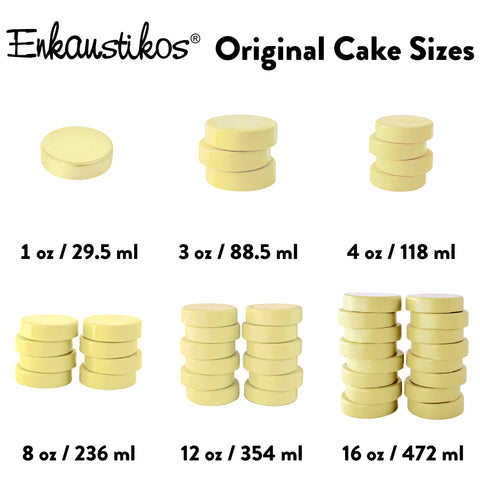 Brilliant Yellow Pale Original Cakes