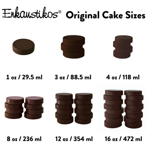 Burnt Umber Original Cakes