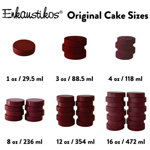 Cadmium Maroon Original Cakes