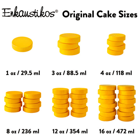 Cadmium Yellow Deep Original Cakes