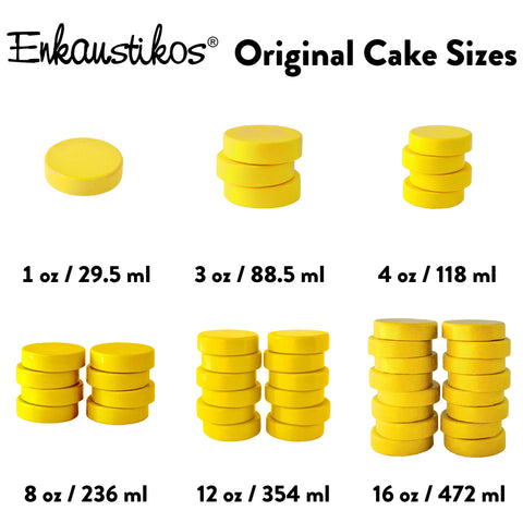 Cadmium Yellow Light Original Cakes