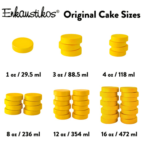 Cadmium Yellow Medium Original Cakes