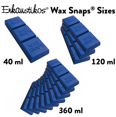 Cerulean Blue Wax Snaps