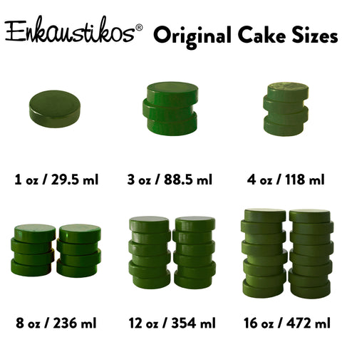 Chromium Oxide Green Original Cakes