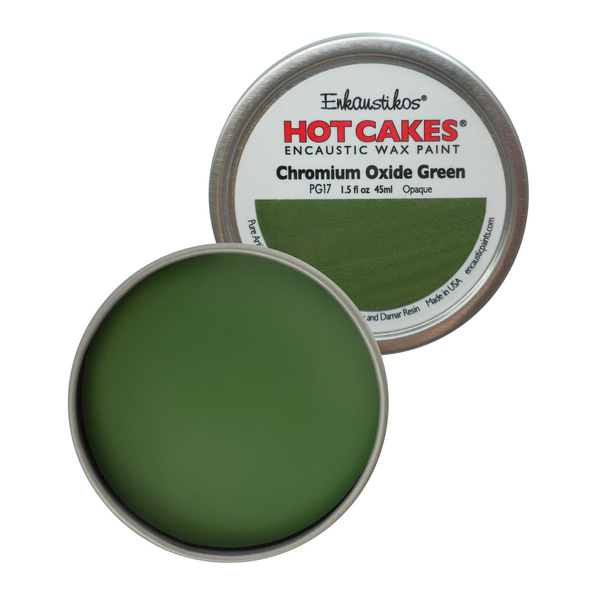 Chromium Oxide Green Hot Cakes