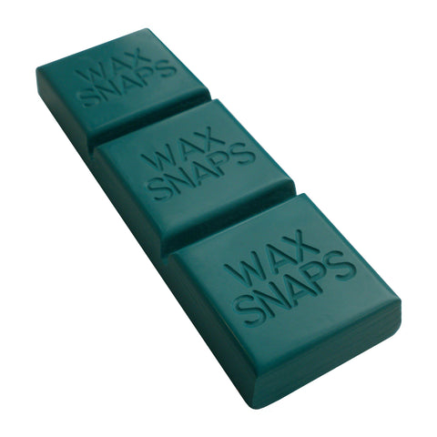 Cobalt Teal Green Wax Snaps