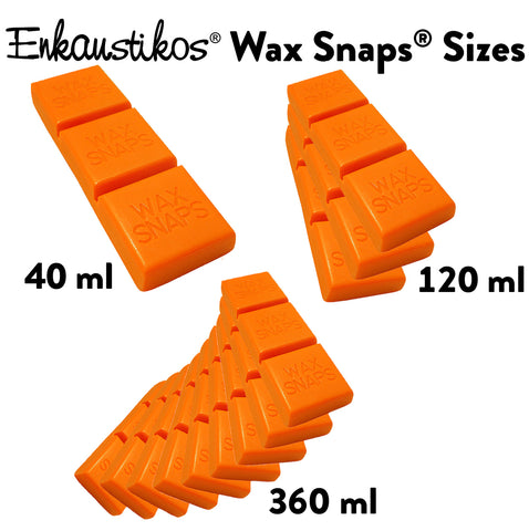 Fluorescent Orange Wax Snaps