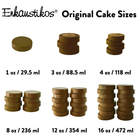 Golden Bronze Metallic Original Cakes