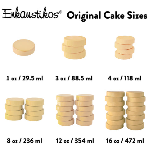 Golden Buff Titanium Original Cakes