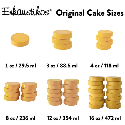 Naples Yellow Reddish Original Cakes