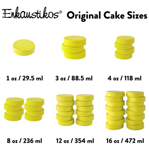 Nickel Titanate Yellow Original Cakes