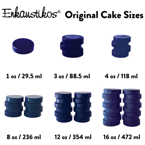 Phthalo Blue Red Shade Original Cakes