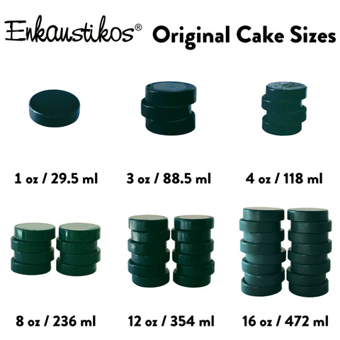 Phthalo Green Yellow Shade Original Cakes