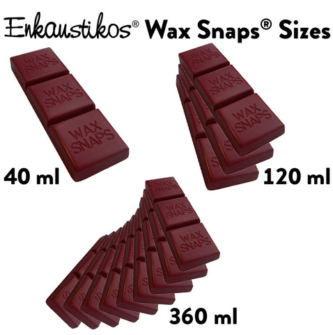 Quinacridone Red Wax Snaps