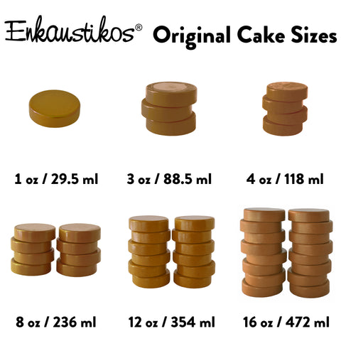 Raw Sienna Original Cakes
