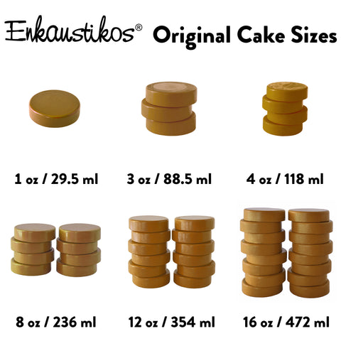 Yellow Ochre Original Cakes