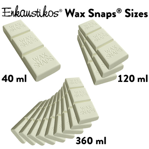 Zinc White Wax Snaps